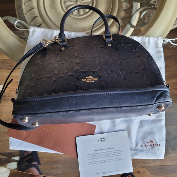 Coach leather purse, black - Picture 8 of 13